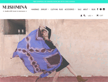 Tablet Screenshot of mushmina.com